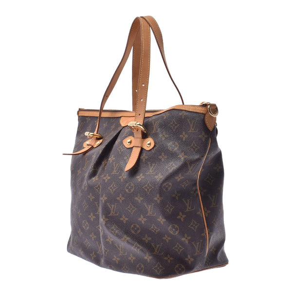 LOUIS VUITTON Louis Vuitton Palermo GM monogram Lady's monogram canvas shoulder bag M40146 is used