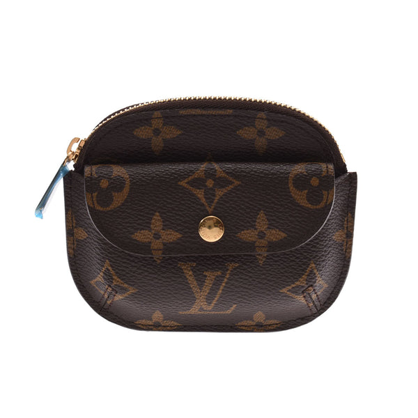 LOUIS VUITTON ルイヴィトンポルトモネシリング 小銭入れ 
 14145 ブラウン ユニセックス モノグラムキャンバス コインケース
 M60025 
 中古