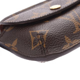 LOUIS VUITTON Louis Vuitton Porto Monet Schilling Coin Purse 14145 Brown Unisex Monogram Canvas Coin Case M60025 Used