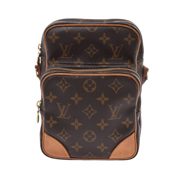 Louis Vuitton Amazon 14145 Brown Unisex Monogram canvas shoulder bag m45236