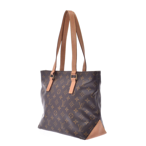 LOUIS VUITTON ルイヴィトン モノグラム カバピアノ ブラウン M51148 ユニセックス モノグラムキャンバス トートバッグ Bランク 中古 銀蔵