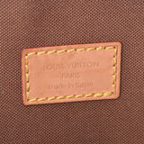 LOUIS VUITTON ルイヴィトンモノグラムポシェットガンジュブラウン M51870 unisex monogram canvas body bag B rank used silver storehouse