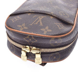 LOUIS VUITTON ルイヴィトンモノグラムポシェットガンジュブラウン M51870 unisex monogram canvas body bag B rank used silver storehouse