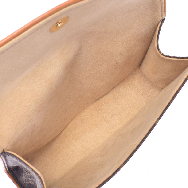 路易威登路易威登pochette Florantine带大小XS会标棕色妇女腰袋m51855使用