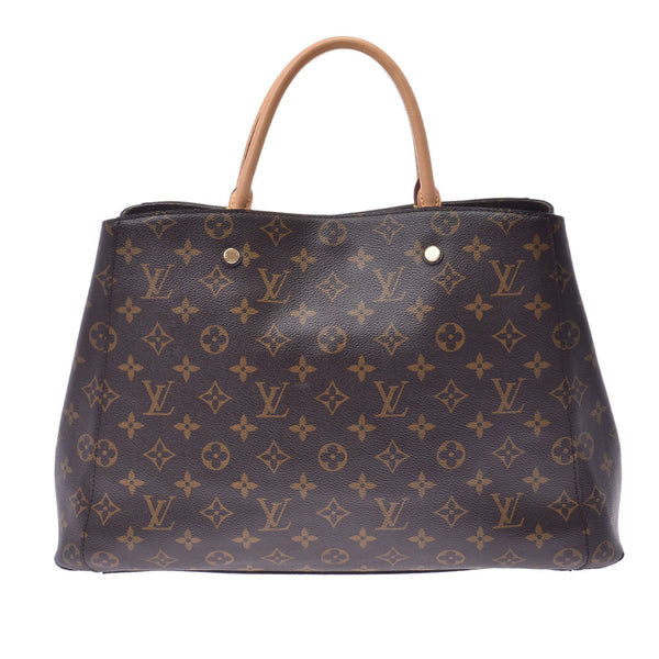 LOUIS VUITTON Louis Vuitton Montaigne GM monogram Womens monogram canvas 2WAY bag M41067 used