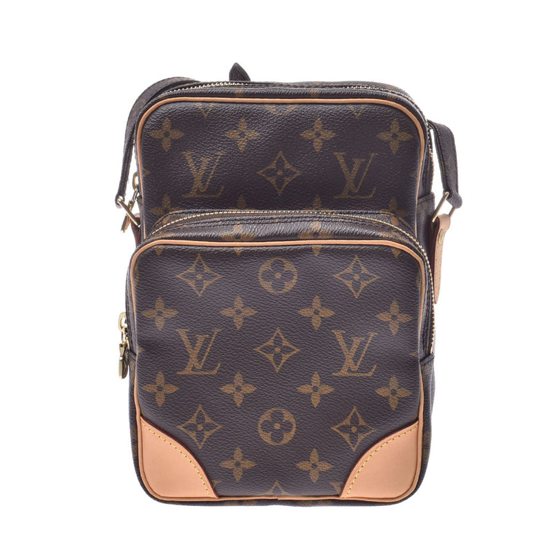 LOUIS VUITTON ルイヴィトン モノグラム アマゾン ブラウン ゴールド金具 M45236 ユニセックス モノグラムキャンバス ショルダーバッグ Aランク 中古 銀蔵