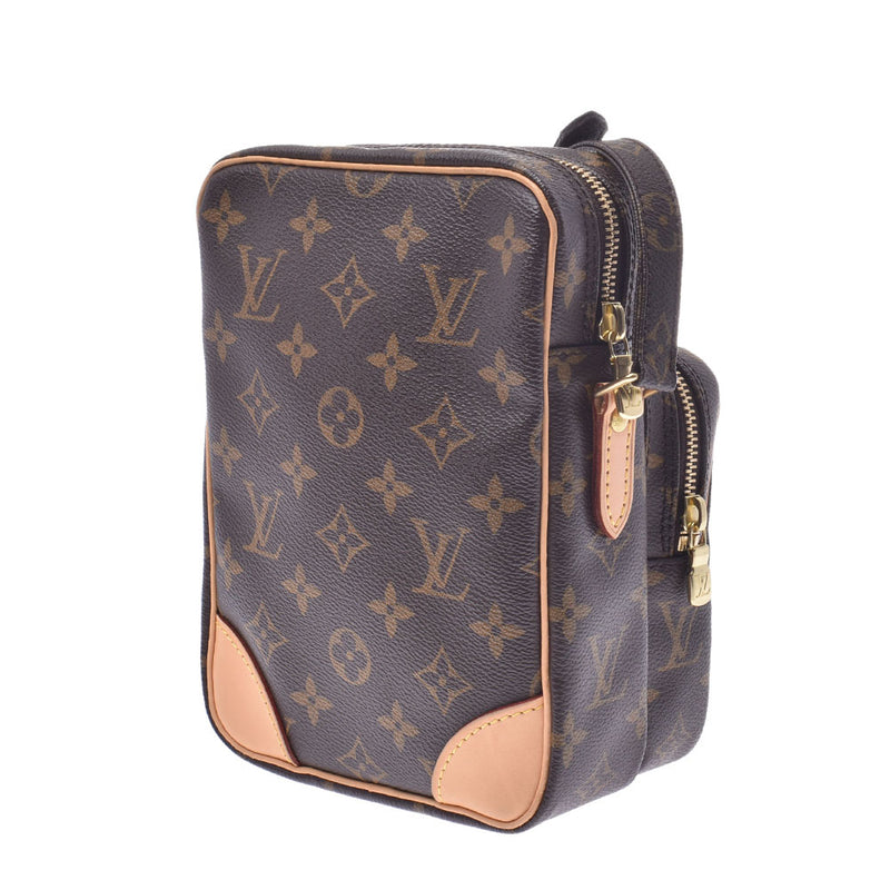 LOUIS VUITTON ルイヴィトン モノグラム アマゾン ブラウン ゴールド金具 M45236 ユニセックス モノグラムキャンバス ショルダーバッグ Aランク 中古 銀蔵