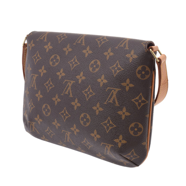 LOUIS VUITTON Louis Vuitton Musette Tango Short Monogram Unisex Monogram Canvas Shoulder Bag M51257 Used