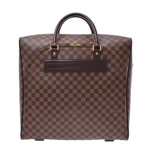 LOUIS VUITTON ルイヴィトンダミエノリータ GM brown N41453 ユニセックスダミエキャンバスハンドバッグ B rank used silver storehouse