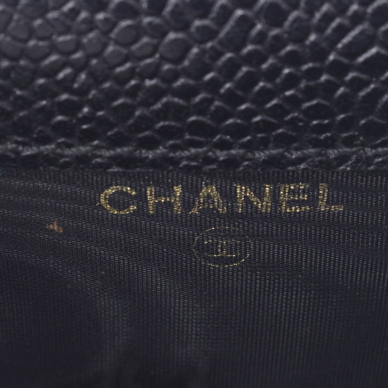 シャネルシガレットケース 黒 ユニセックス ブランド小物 CHANEL 中古