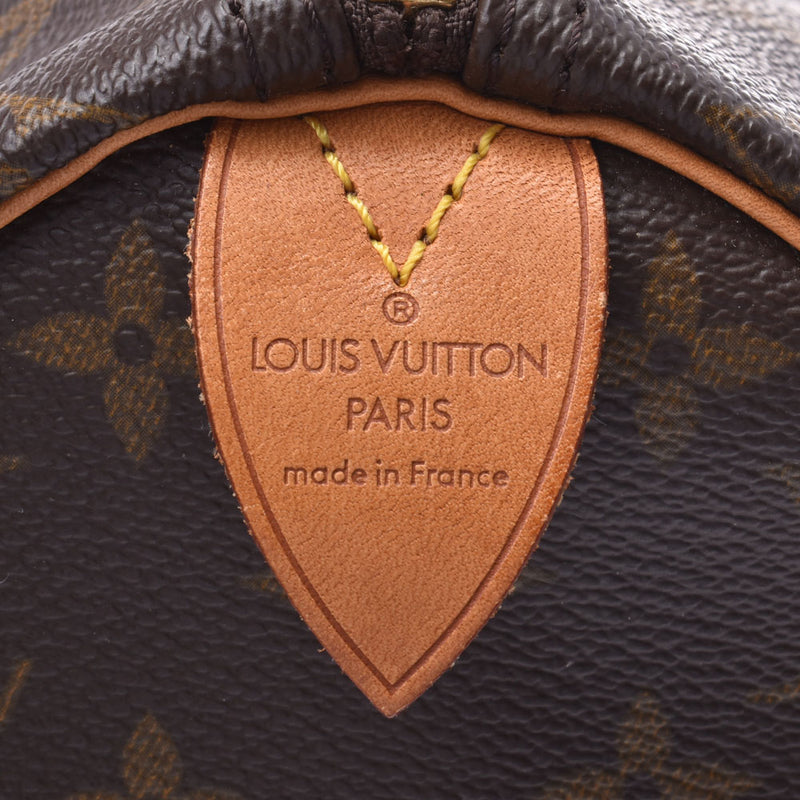 LOUIS VUITTON Louis Vuitton Monogram Speedy 40 Brown M41522 Unisex Monogram Canvas Handbag B Rank Used Ginzo