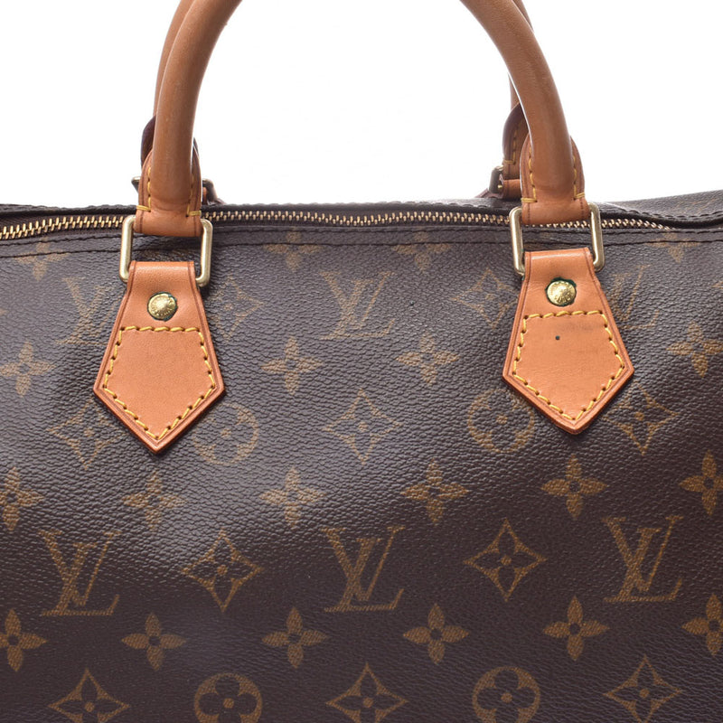 LOUIS VUITTON Louis Vuitton Monogram Speedy 40 Brown M41522 Unisex Monogram Canvas Handbag B Rank Used Ginzo