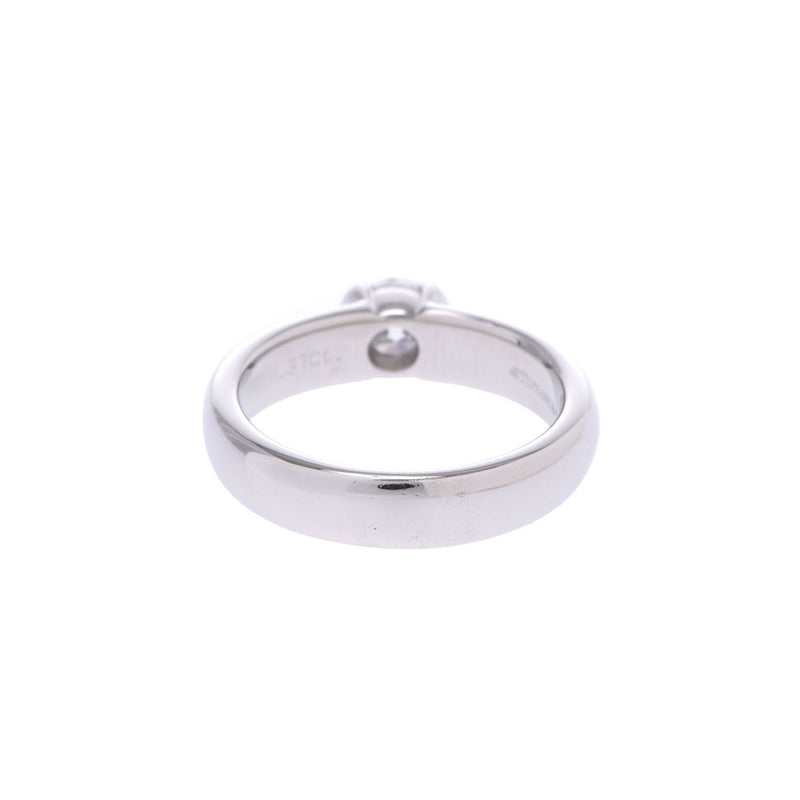 TIFFANY&Co. Tiffany Dots Ring Diamond 0.37ct I-VS2-EX No. 7 Ladies Pt950 Platinum Ring/Ring A Rank Used Ginzo