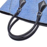 LOUIS VUITTON Louis Vuitton Epi Denim Phoenix MM 2WAY Bag Blue/Black M56025 Ladies Epi Leather Tote Bag A Rank Used Ginzo