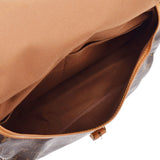 LOUIS VUITTON Louis Vuitton Monogram Saumur 35 Brown M42254 Unisex Monogram Canvas Shoulder Bag B Rank Used Ginzo