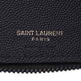 SAINT LAURENT Saint Laurent Wallet Monogram Black Unisex Calf Long Wallet A Rank Used Ginzo