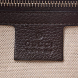 GUCCI Gucci Beige/Dark Brown 240261 Ladies GG Canvas/Leather Semi Shoulder Bag A Rank Used Ginzo