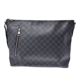 LOUIS VUITTON ルイヴィトン ダミエ グラフィット ミックMM 黒/グレー系 N41106 メンズ ダミエグラフィットキャンバス ショルダーバッグ ABランク 中古 銀蔵