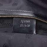 GUCCI Gucci Bamboo 2WAY bag black gold hardware 189871 ladies Bang Bang Bang enamel leather handbags B rank used silver
