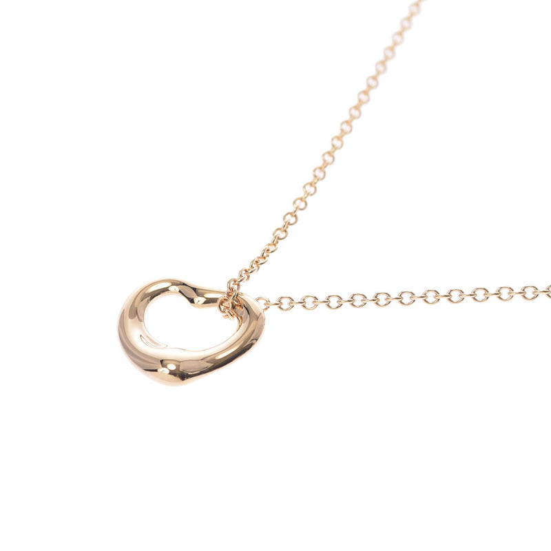 TIFFANY&Co. Tiffany Open Heartnecklace,女士K18YG Necklace A Rank,二手银兵