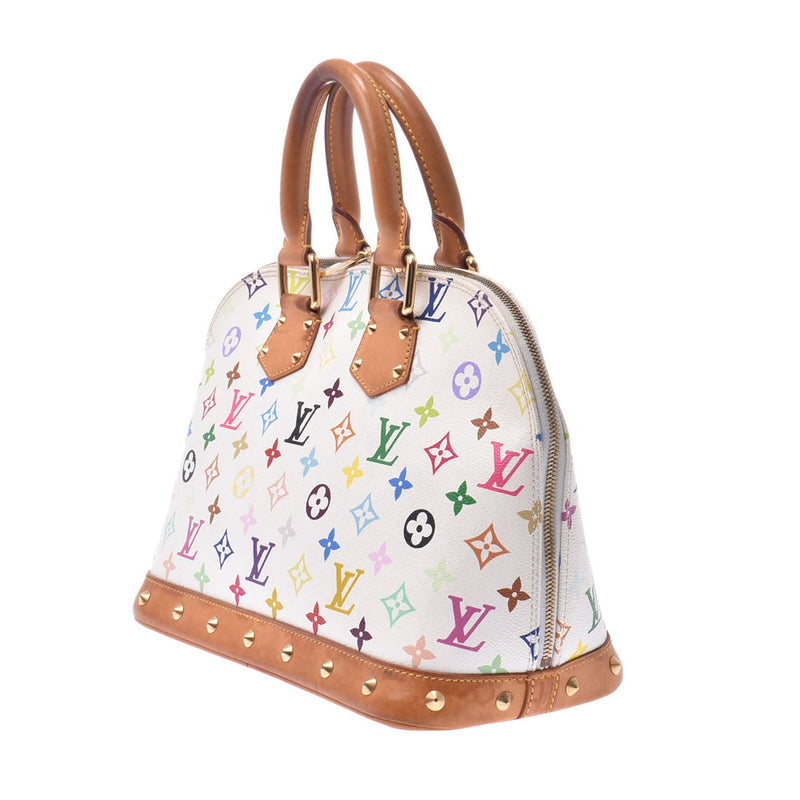 ルイヴィトン M92647 ハンドバッグ ブロン ホワイト  LOUIS VUITTON マルチカラー モノグラム