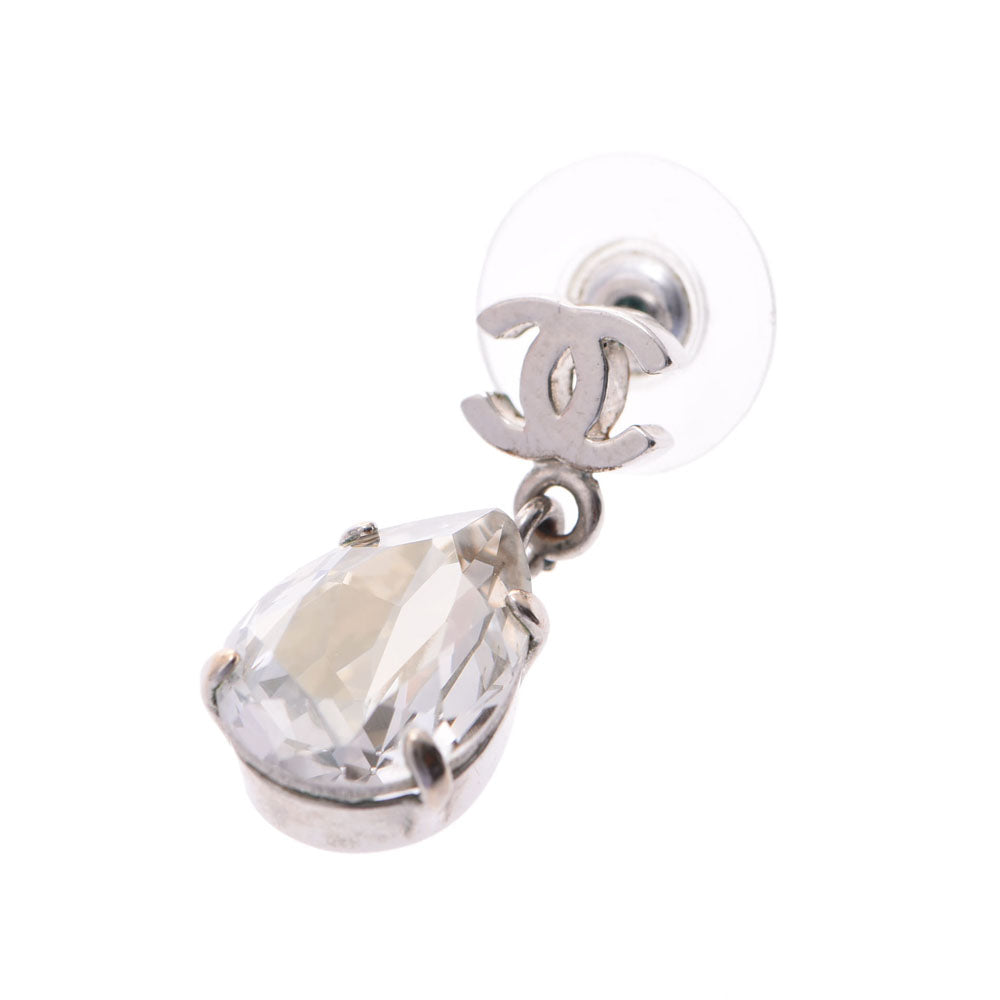 シャネルココマーク 12年モデル シルバー レディース ピアス CHANEL