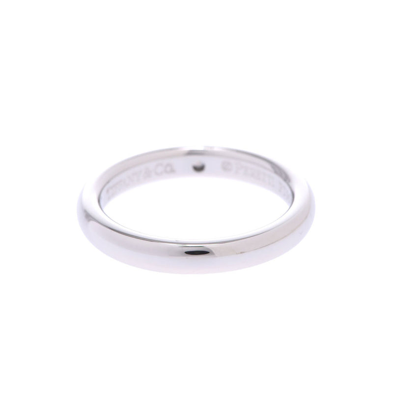 TIFFANY＆Co。蒂芙尼（Tiffany）堆叠式戒指6.5号钻石女士Pt950铂金戒指/戒指已使用等级Ginzo