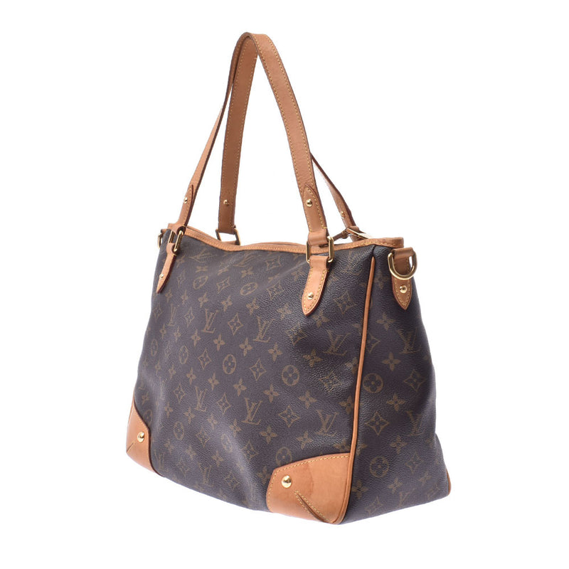 Louis Vuitton Monogram estrera mm2way Bag Brown m41232 Womens Monogram canvas handbag B