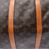 Brown M41426 unisex monogram canvas Boston bag B rank used silver storehouse made in 50 LOUIS VUITTON Louis Vuitton monogram key Poll USA