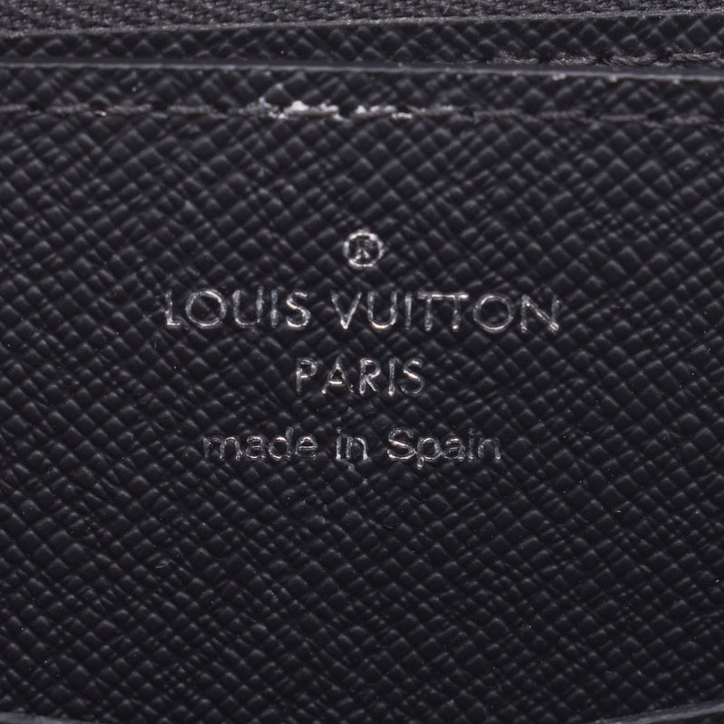 ●「LOUIS VUITTON = Louis Vuitton Eclipse Zippy XL Black M61698 = Unisex Long Purse AB Rank = used silverware