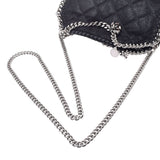 Stella McCartney Stella McCartney Fala Bella 2WAY handbag black silver hardware women's polyester shoulder bag a-rank second hand silver