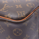 LOUIS VUITTON Louis Vuitton Deauville Brown M47270 Unisex Monogram Canvas Handbag B Rank Used Ginzo