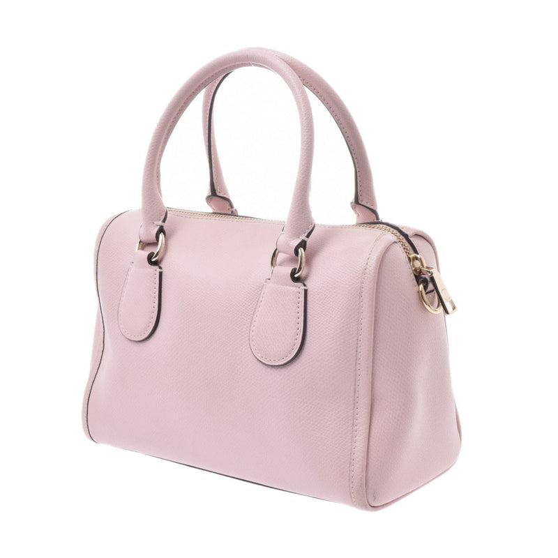 Coach Handbag Outlet Pink Ladies 2WAY Bag F33329 COACH Used – 銀蔵オンライン