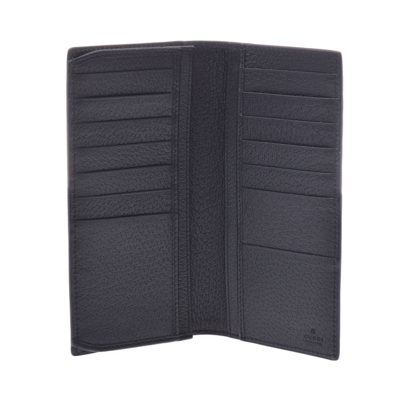 GUCCI古驰GG Marmont长钱包黑色459133男士皮革钱包新银