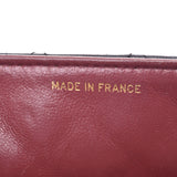 CHANEL Chanel, Matrasse chain shoulder bag, single flap, black gold, Ladies, Ramskin, shoulder bag, B, B, used silver,