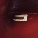 CHANEL Chanel, Matrasse chain shoulder bag, single flap, black gold, Ladies, Ramskin, shoulder bag, B, B, used silver,