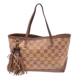 GUCCI Gucci, Bamboo, Multi-Color/Tea 233387 Ladies/Reza Totto Bag B Rank Used Gingura