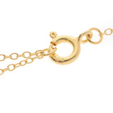 克里斯汀·迪奥（Christian Dior）ROSE CELESTE大奖章项链女士K18YG / On玛瑙/母亲的珍珠项链A级二手Ginzo