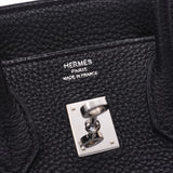 HERMES Hermes, 25, black silver, silver, gold, gold, gold, and gold, (around 2011), Ladies, Lego, handbags, A-rank, used silver storehouse.