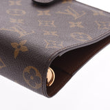 LOUIS VUITTON ルイヴィトン モノグラム アジェンダMM ブラウン R20105 ユニセックス モノグラムキャンバス 手帳カバー Aランク 中古 銀蔵