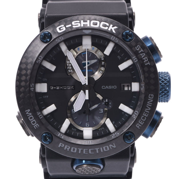 CASIO Casio G-SHOCK Gravity Master with Bluetooth GWR-B1000 Men's Carbon/Resin Watch Solar Radio Clock Black Dial A Rank Used Ginzo
