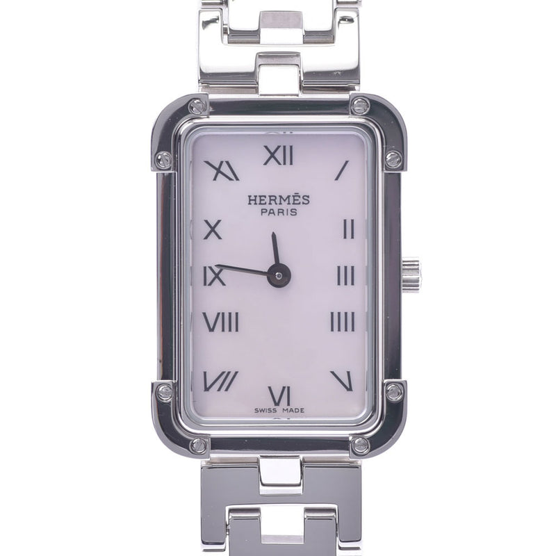HERMES CR1.240 クロアジュール SS クォーツ レディース 腕時計▫️状態可動⚪︎竜頭⚪︎