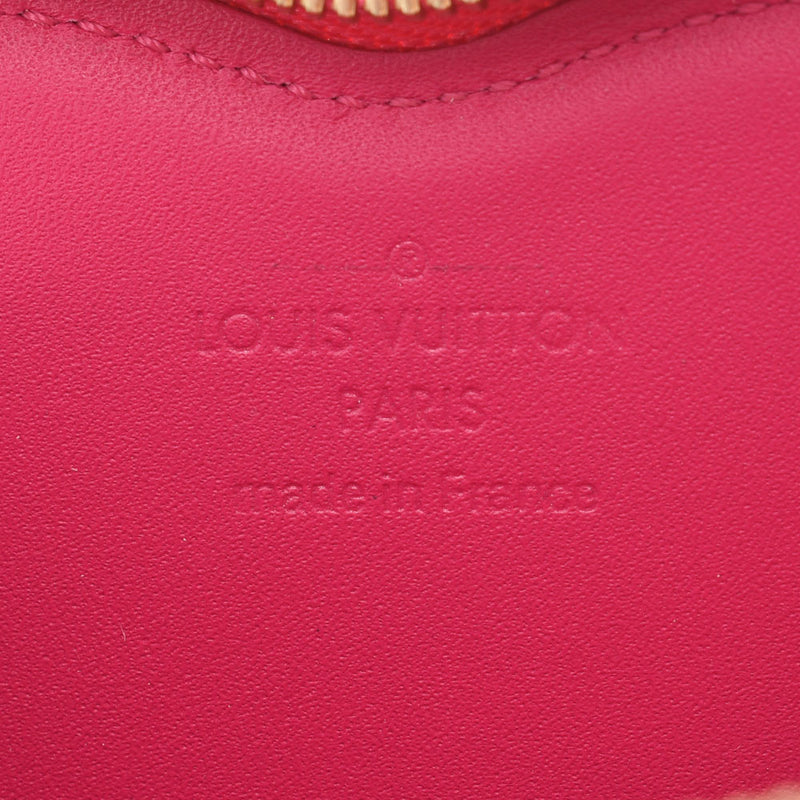 路易·威登（Louis Vuitton）路易威登Verni Porto Monetcourt 2019情人节限量日出M64166女士会标Verni硬币盒A级二手Ginzo