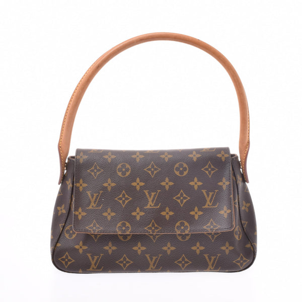 ルイヴィトンミニルーピング USA製 14145 ブラウン レディース モノグラムキャンバス ワンショルダーバッグ M51147 LOUIS  VUITTON 中古 – 銀蔵オンライン