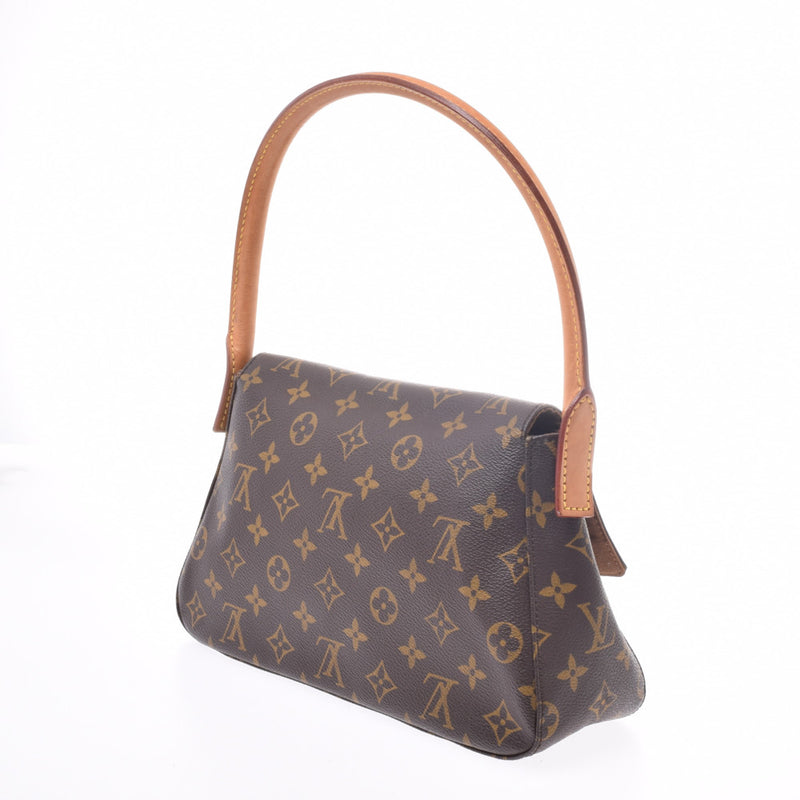 Louis Vuitton Mini Looping USA 14145 Brown Women's Monogram Canvas