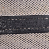 HERMES Garden Party PM Gray/Black Unisex Canvas/Buffle Handbag C Rank Used Ginzo