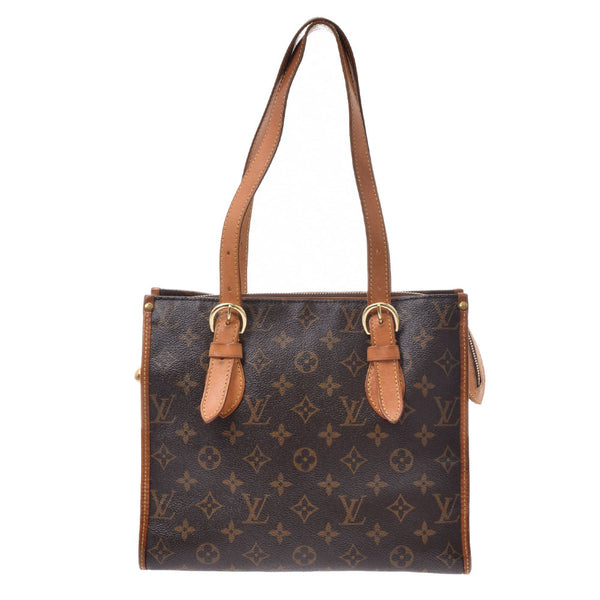 Louis Vuitton Monogram bovan cool brown m40007 Womens Monogram canvas handbag B