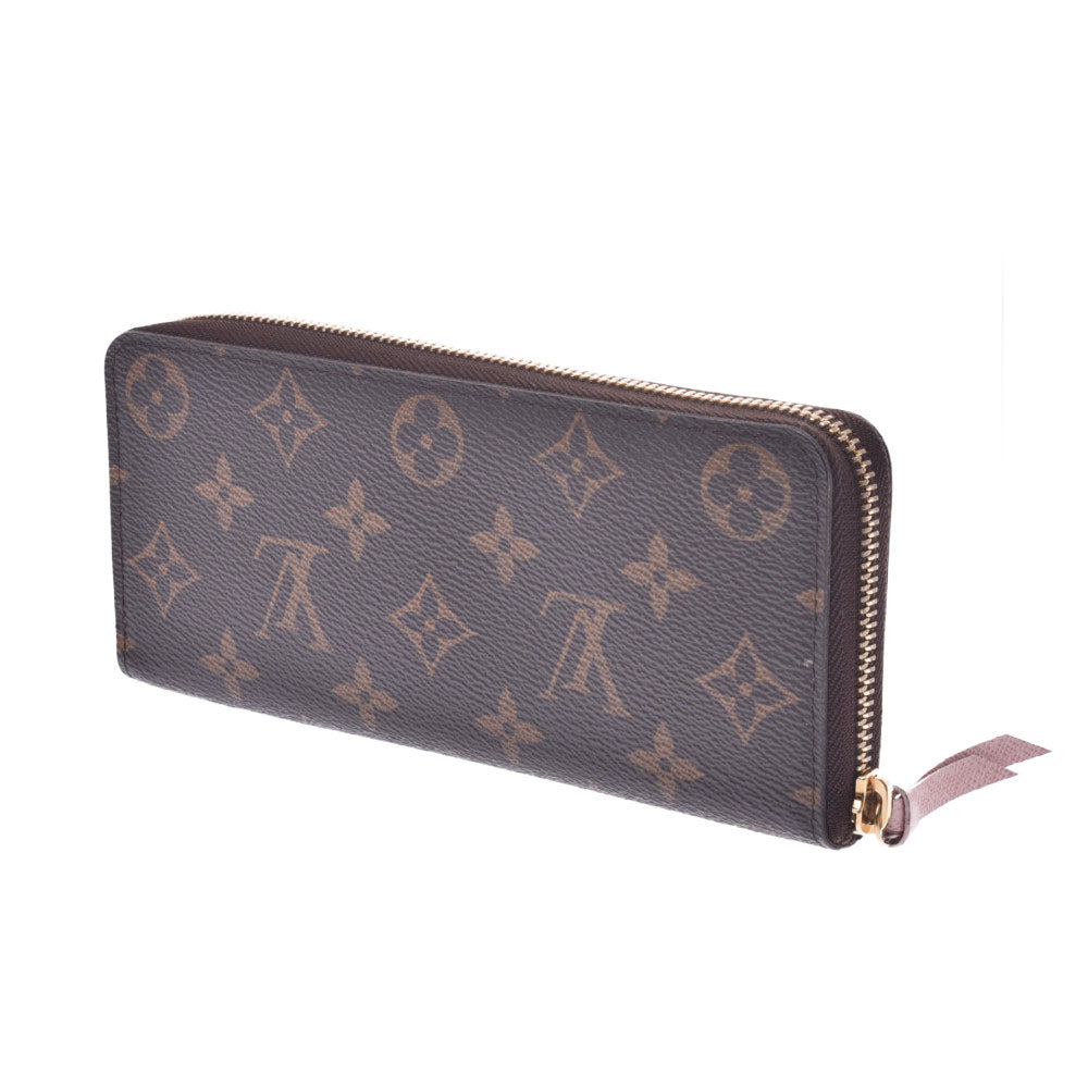 ルイヴィトンポルトフォイユ クレマンス 14145 ローズバレリーヌ レディース モノグラムキャンバス 長財布 M61298 LOUIS VUITTON  中古 – 銀蔵オンライン