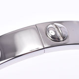 CARTIER Cartier Love Bracelet Half Diamond Old #16 Unisex K18WG Bracelet A Rank Used Ginzo