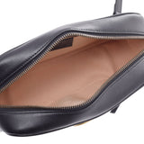 GUCCI Gucci GG mer mon toss lacing braid shoulder bag black gold metal fittings 447632 lady's calf shoulder bag A rank used silver storehouse